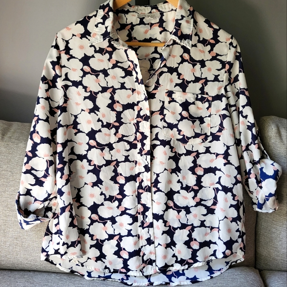 Kaulin Relaxed Button Down Top